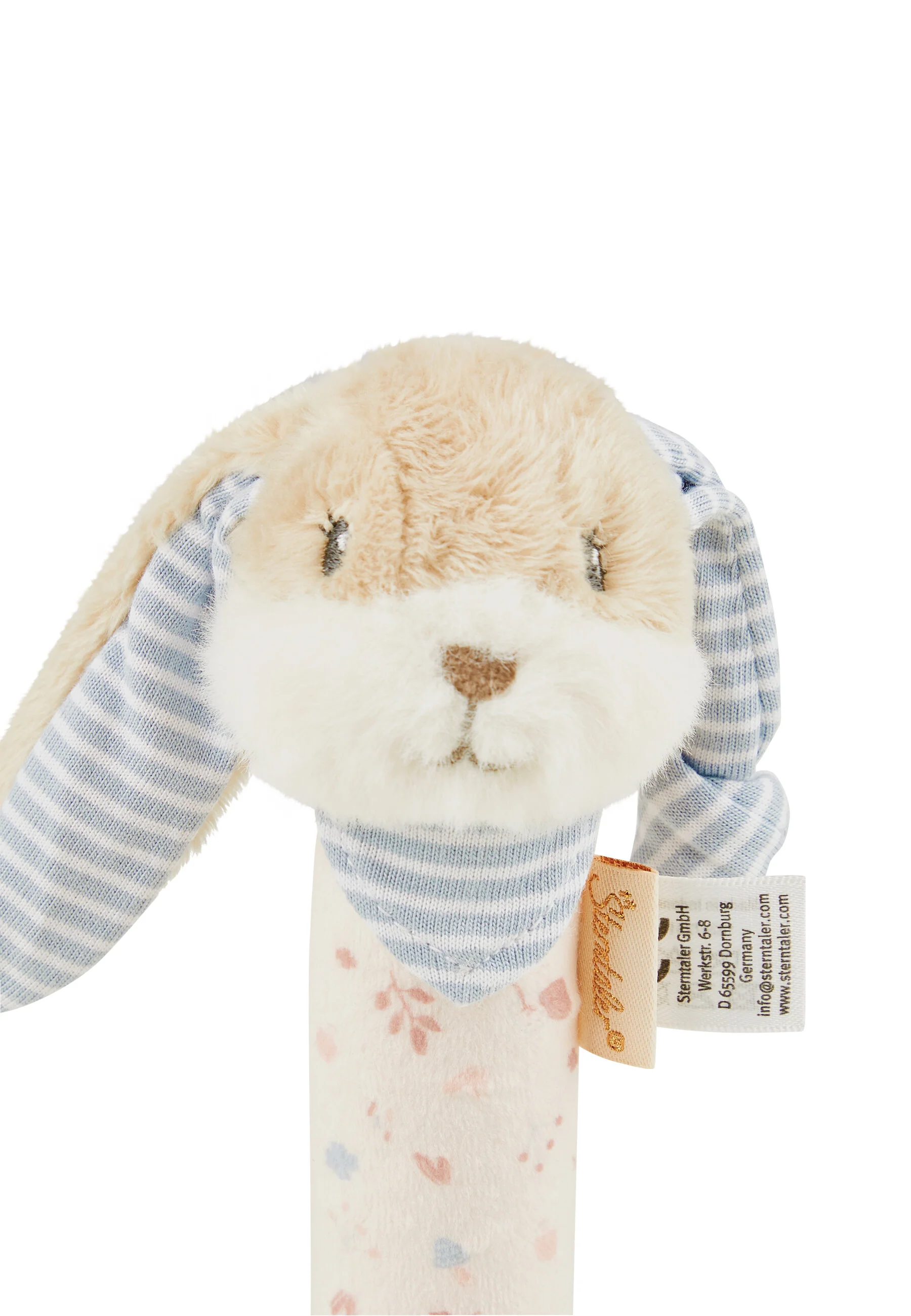 Sterntaler Greifling Baby Quitschtier - Hanni Hase in Rosa