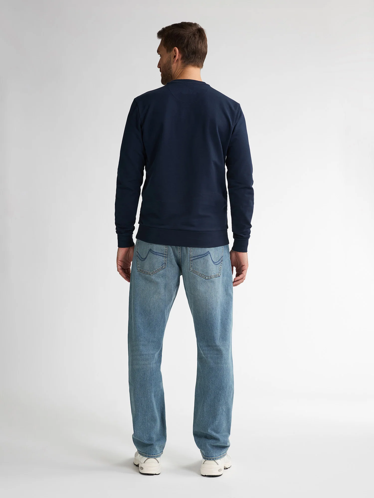 Petrol Industries LEWIS Loose Fit Wide Leg Jeans in Hellblau - Bleached Petrol Industries LEWIS Loose Fit Wide Leg Jeans in Hellblau - Bleached