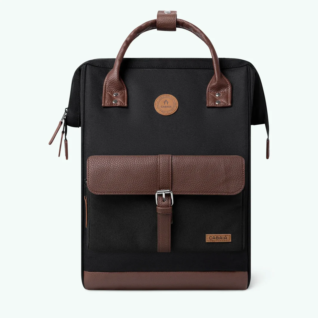 Cabaia ADVENTURER Rucksack Large MANAGUA - in Schwarz & Braun