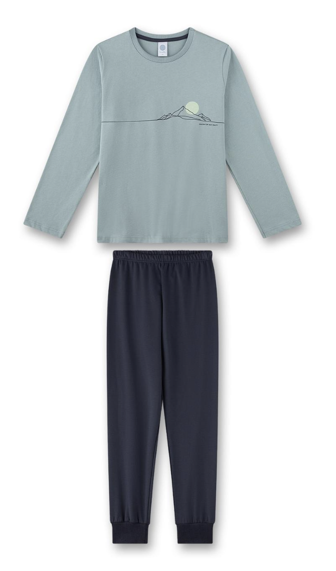 Sanetta Jungs Pyjama/Schlafanzug - Berge Sanetta Jungs Pyjama/Schlafanzug - Berge