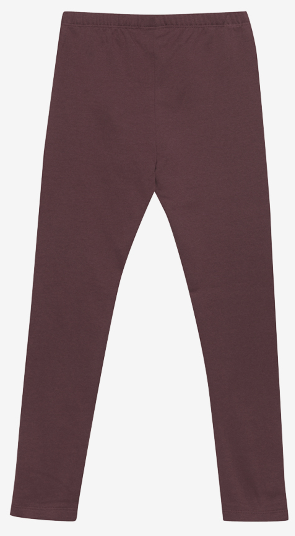Sweat-Leggings-rose-Hinten-123344HH Minymo Thermo Leggings in rose - taupe