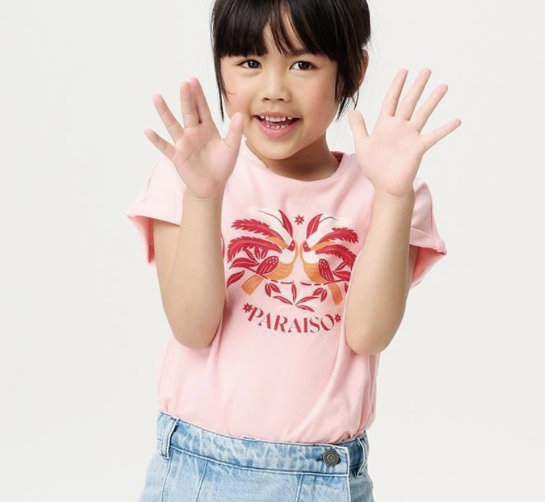 Noppies Kinder T-shirt - Paraiso in Rosa - SALE Noppies Kinder T-shirt - Paraiso in Rosa - SALE