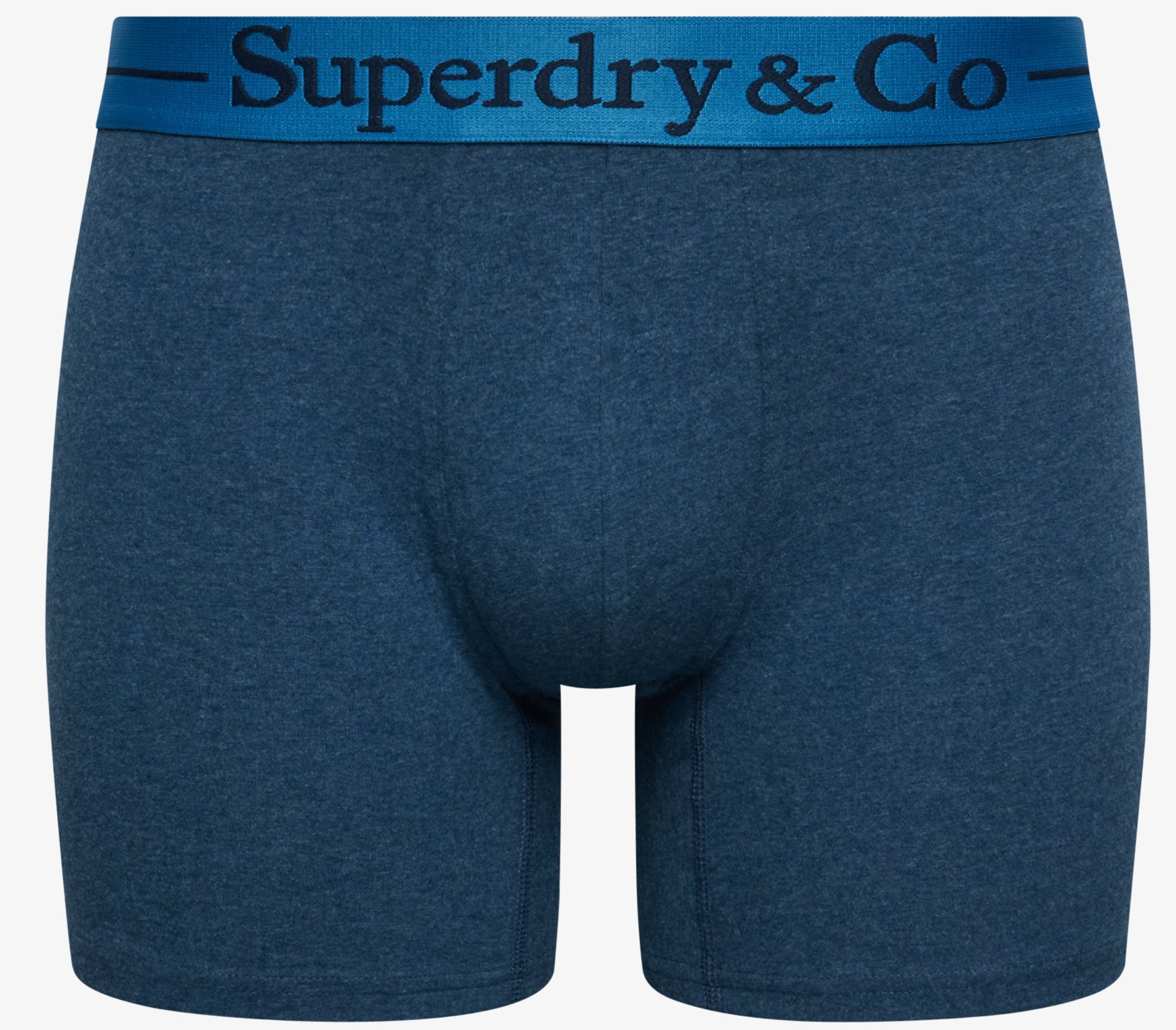 Superdry Herren Boxer 3er Set - Navy Marl/Indigo Marl/Blue Grit Superdry Herren Boxer 3er Set - Navy Marl/Indigo Marl/Blue Grit