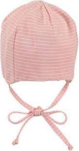 Download-6tJqyEpaV038Nq Sterntaler Jersey Baby Mütze mit Bänder - Rosa/Weiß gestreift