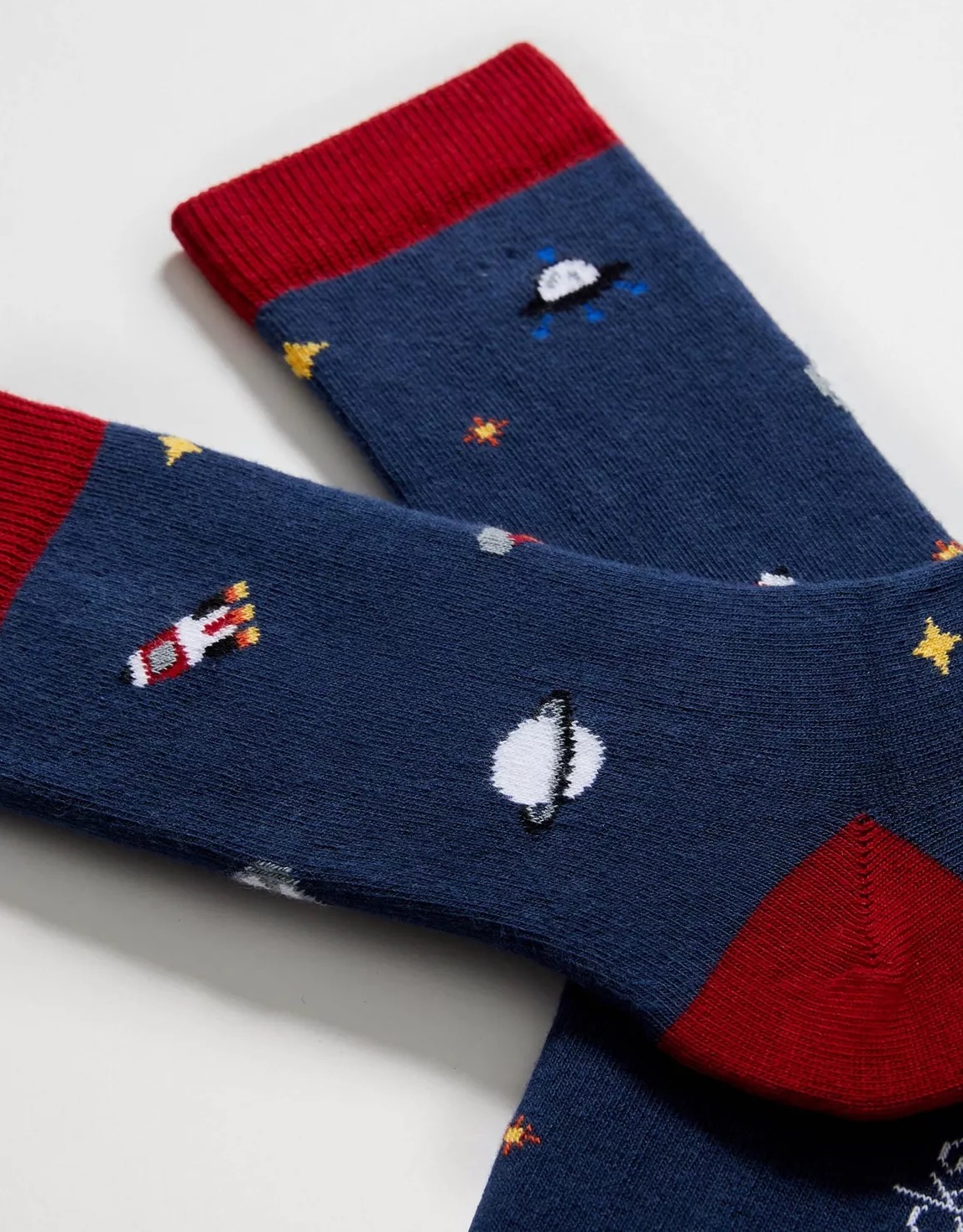 besocks Kindersocken aus Bio-Baumwolle in Dunkelblau Space - Raketen & Aliens besocks Kindersocken aus Bio-Baumwolle in Dunkelblau Space - Raketen & Aliens