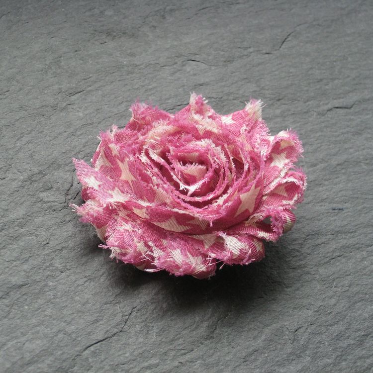 ALTROSA-STERNE-BLU-TEN-CLIP-SHABBY-CHIC Wowzers Blütenclips - Shabby Chic für Haare & Kleidung - Sterne