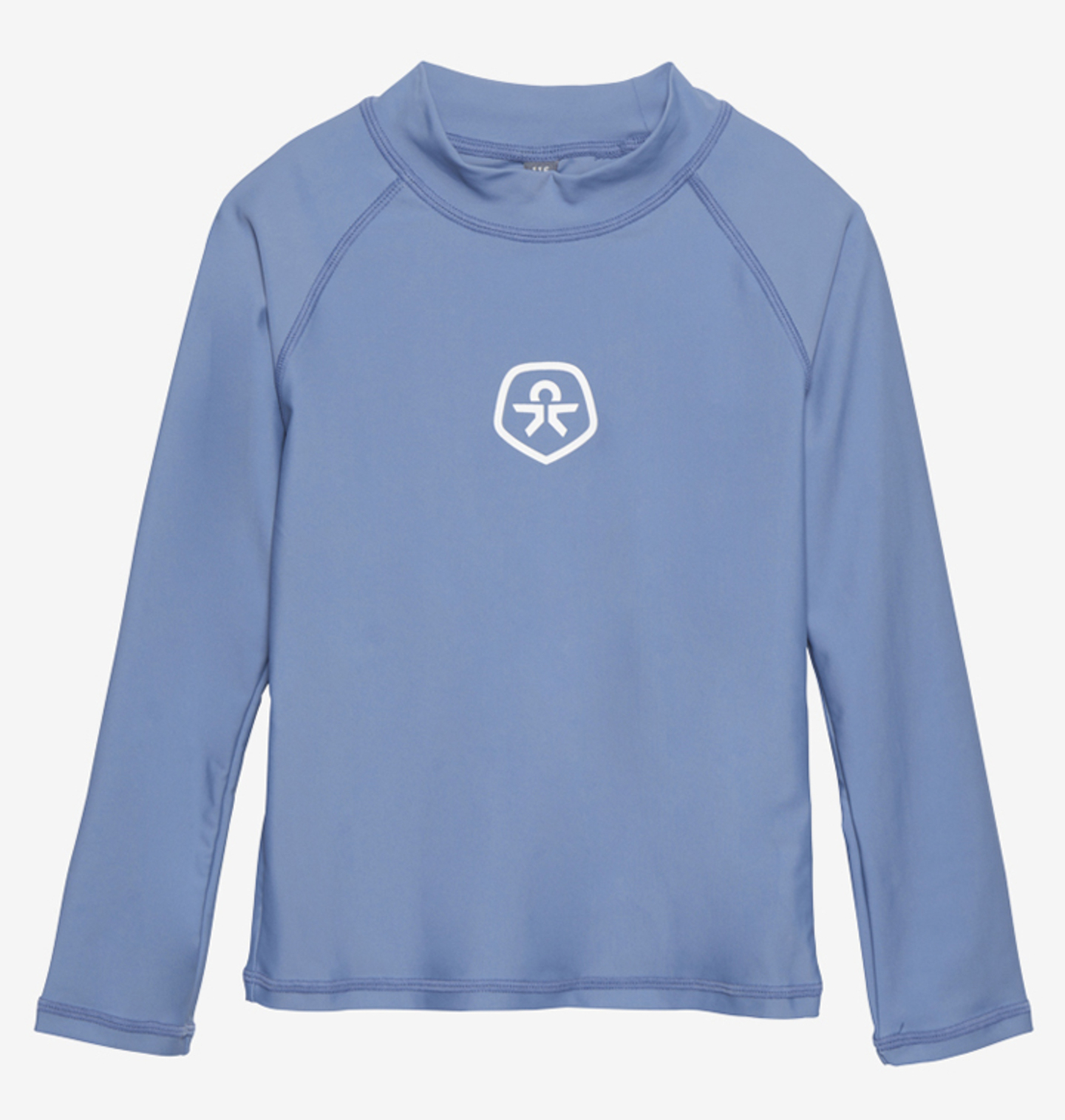 Color Kids Langarm UV Shirt - Rashguard in Blau