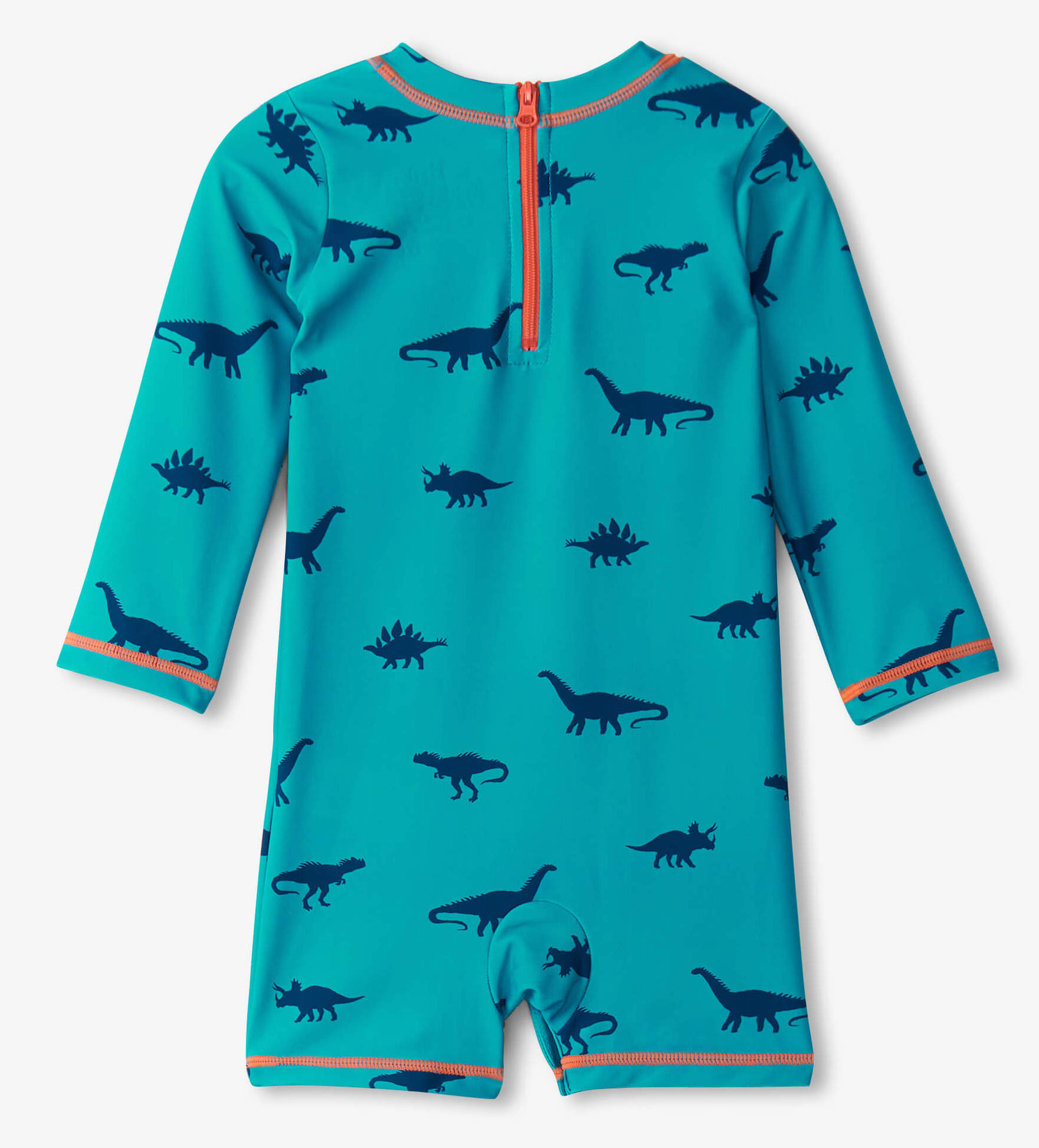 S24DSI908B_A Hatley Baby Badeanzug / Rashguard in Blau - Dinosaurier