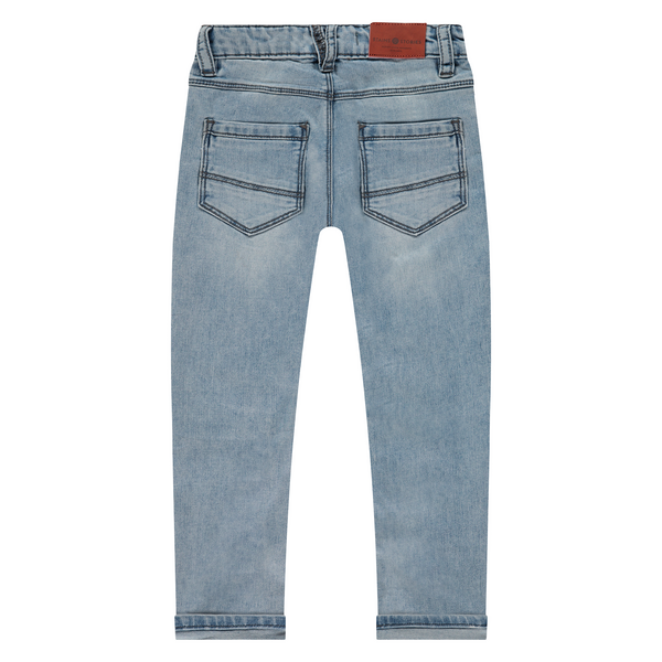 BBE24207221-Babyface-Jog-Jeans Babyface Stains & Stories Jog Jeans in Medium Blau Denim