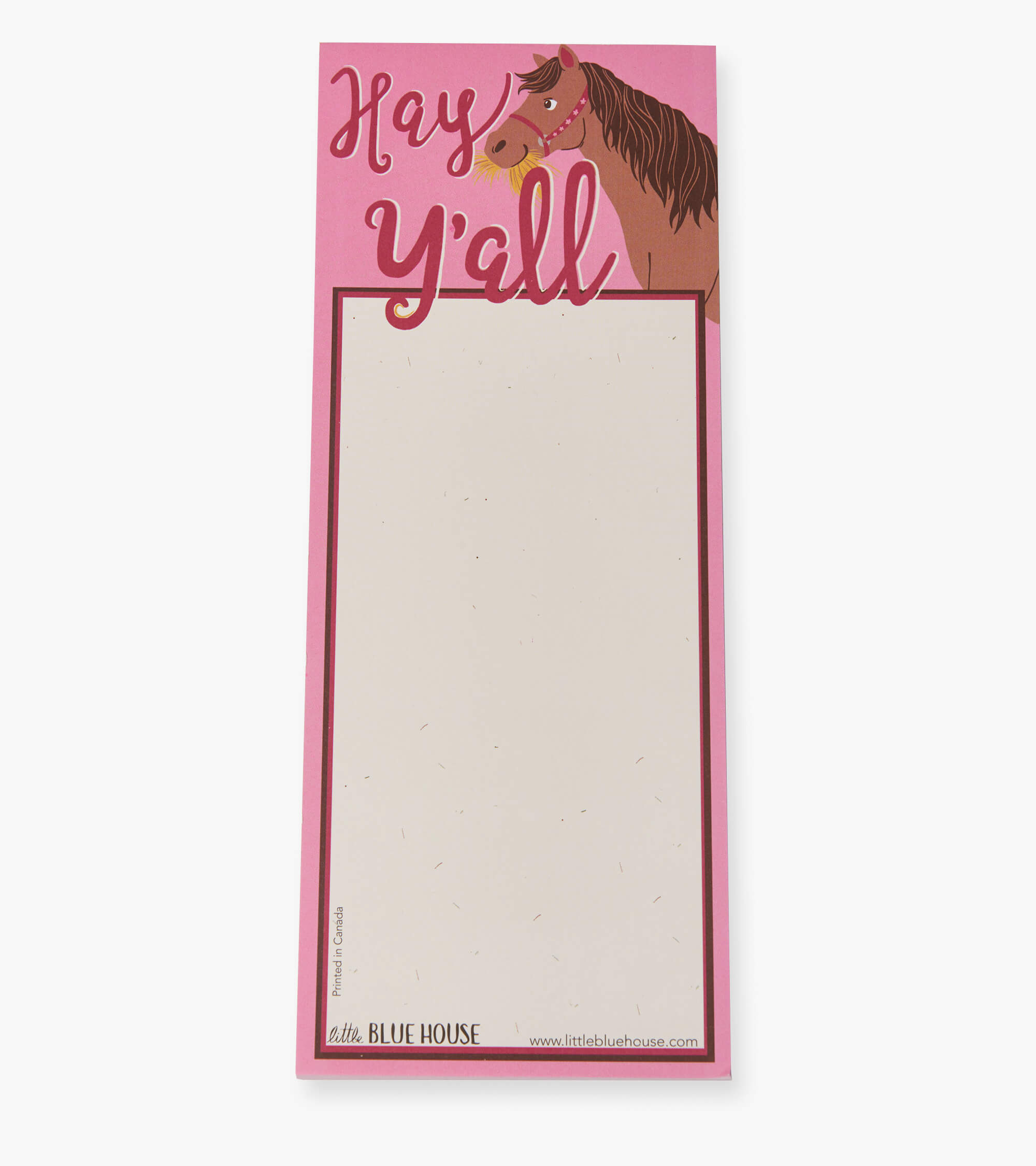 ML0HAYL001 Little Blue House Magnet Notizblock - Hay Yáll Magnetic List