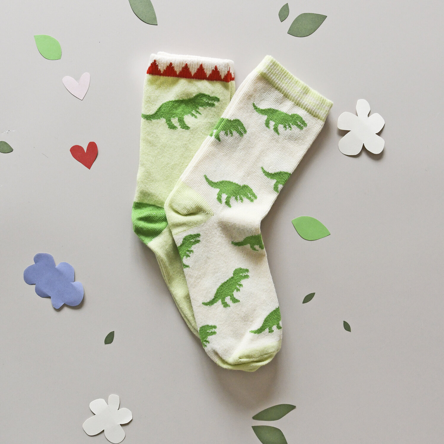 Rockahula 2er Pack Bio-Baumwolle Socken T-REX Dino Socken Set Rockahula 2er Pack Bio-Baumwolle Socken T-REX Dino Socken Set