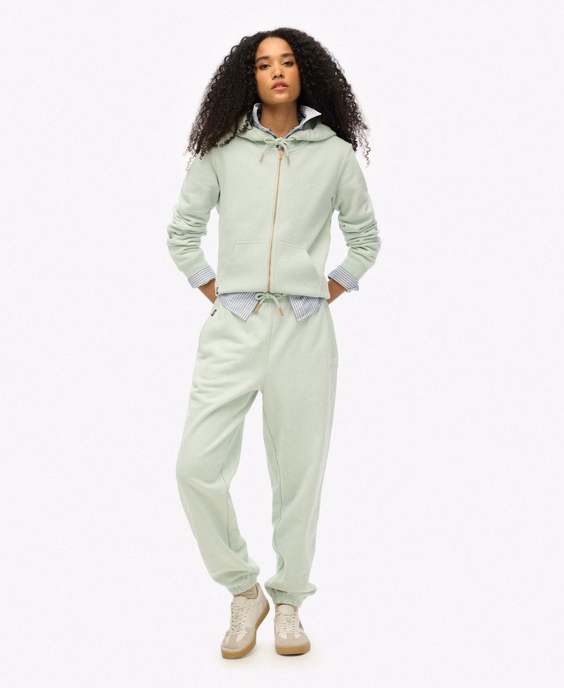 Superdry Damen Sweathose/Jogginghose - Surf Spray Green/Mintgrün
