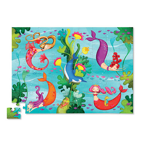 Crocodile Creek Puzzle - Mermaids - Meerjungfrauen - 72 Teile