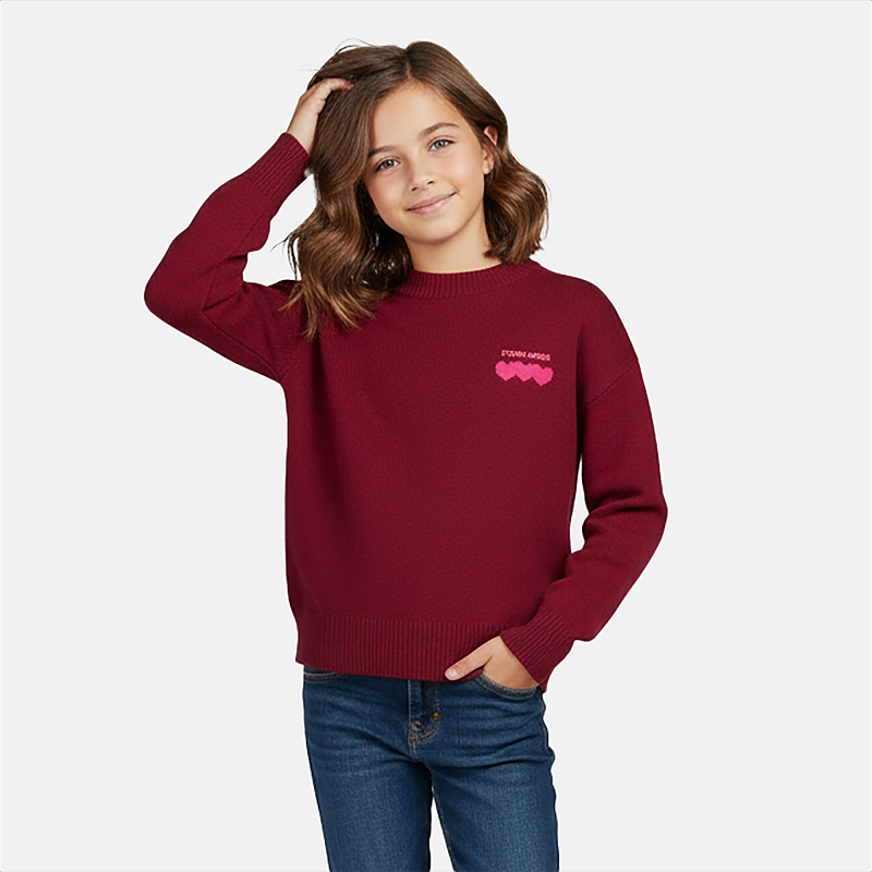 Cars Jeans Kids Strickpulli in Weinrot - Studio Amour Cars Jeans Kids Strickpulli in Weinrot - Studio Amour