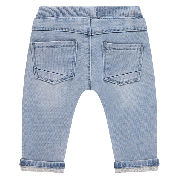 Babyface Baby Boys Soft Jog Jeans in Hellblau Babyface Baby Boys Soft Jog Jeans in Hellblau