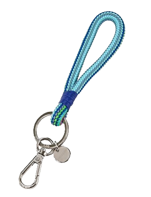 The Gift Company Schlüsselanhänger - Metropolitan Rainbow Blau & Silber The Gift Company Schlüsselanhänger - Metropolitan Rainbow Blau & Silber