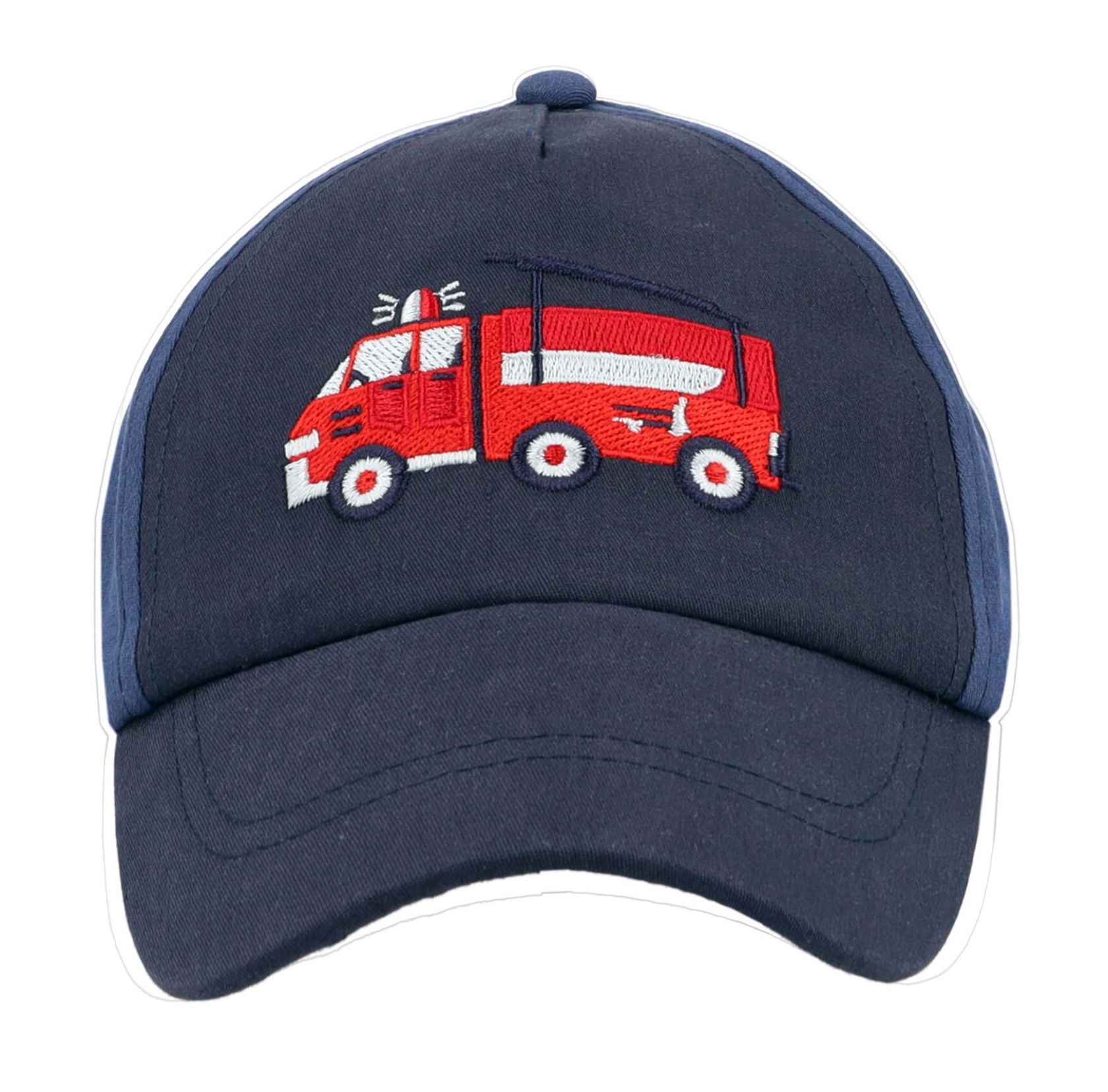 Maximo Cap in Navy Blau mit Klettverschluß - Feuerwehr