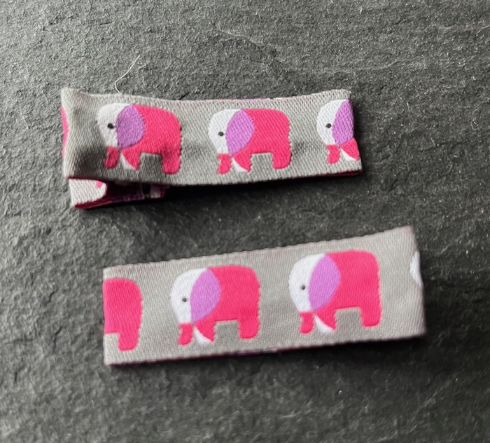 Wowzers Designer Clips - Elefanten - 1 Paar 
