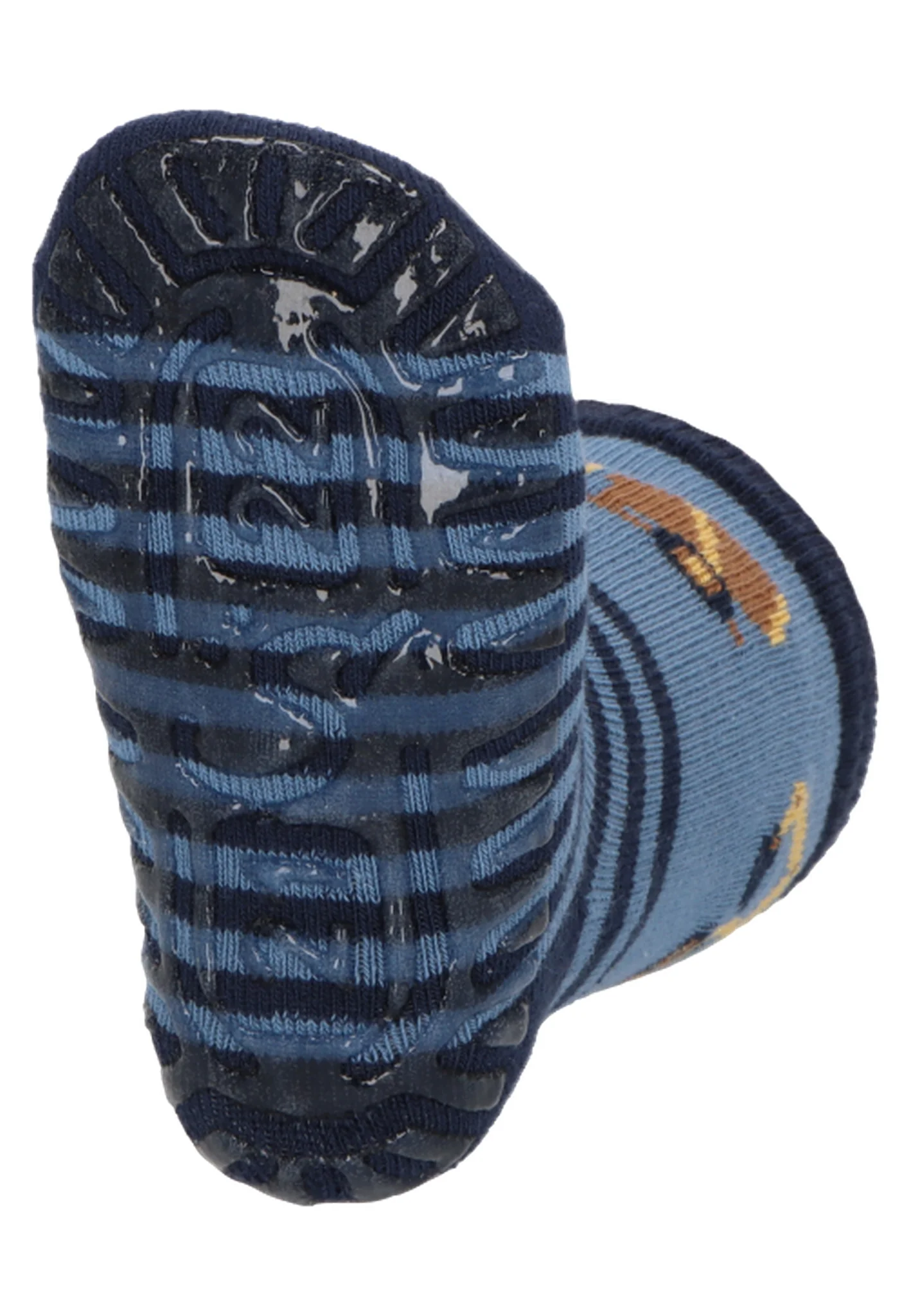 Sterntaler Fliesen Flitzer Air Stoppersocken in Blau - 2 Paar - Baufahrzeuge