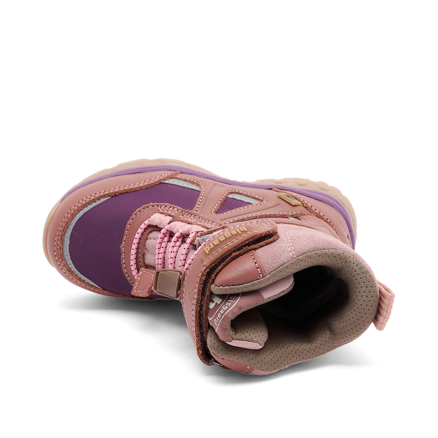 Bisgaard BRUCE TEX Winterstiefel mit Klett - Plum