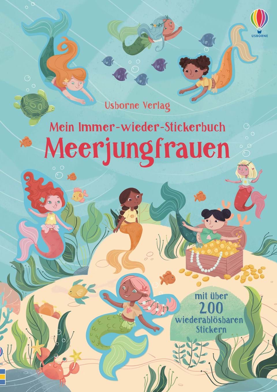 Usborne Mein Immer-wieder-Stickerbuch: Meerjungfrauen