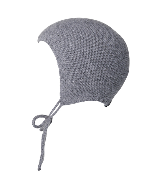 MP Denmark Cassidy Baby Cashmere Woll-Mütze in Grau