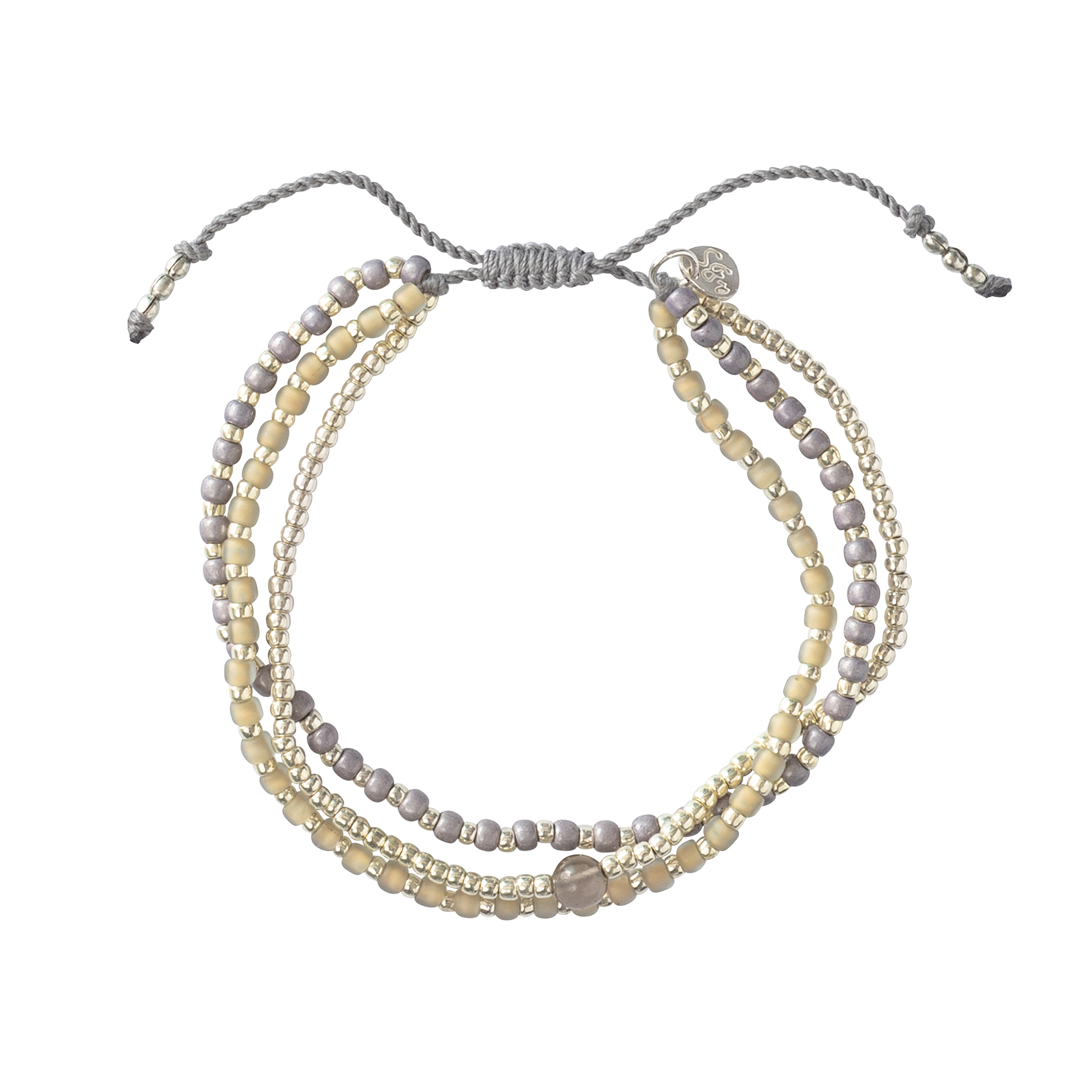 A Beautiful Story Loyal Rauchquarz Silber Armband