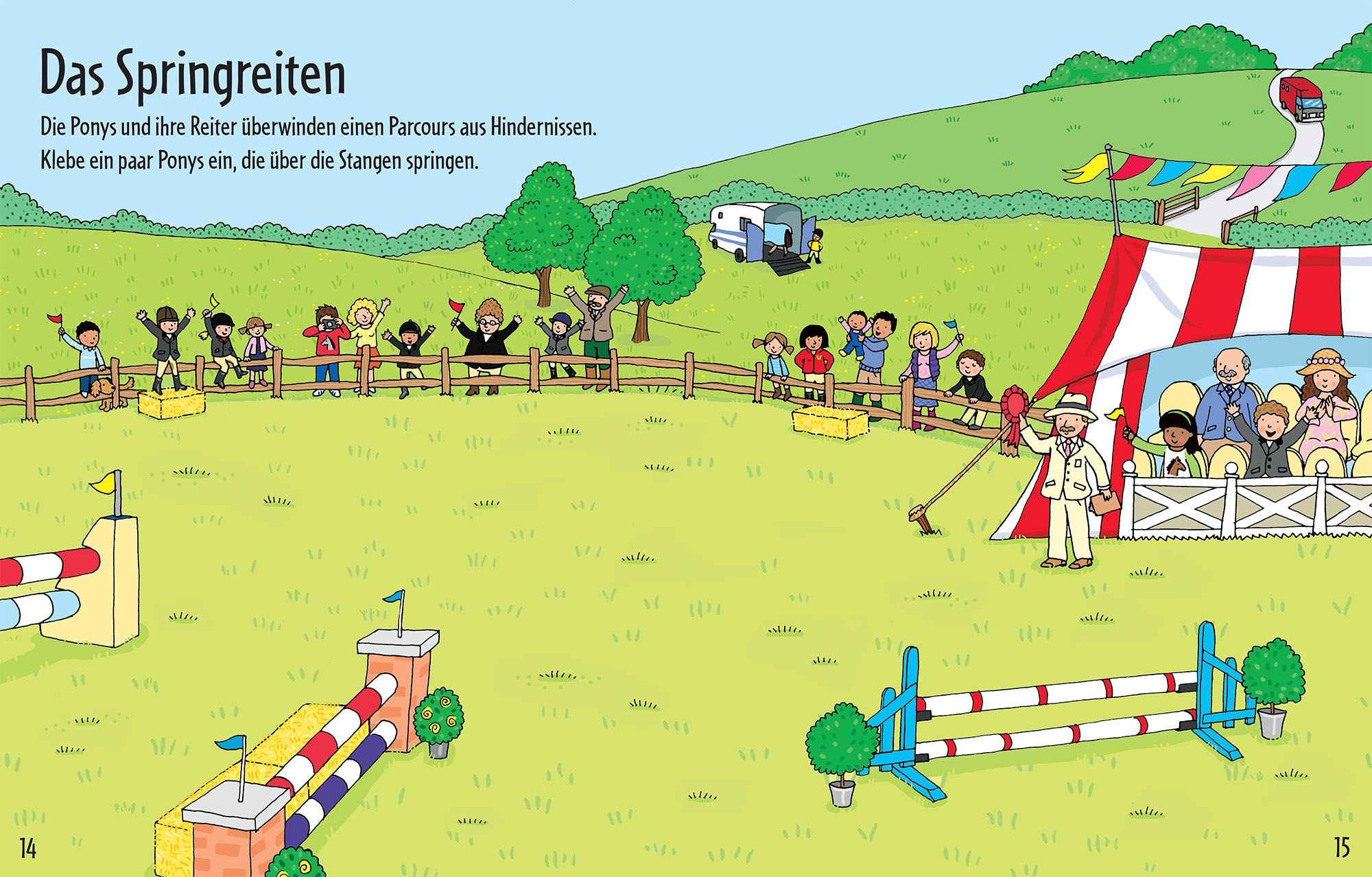 Usborne Mein erstes Stickerbuch - Ponys Usborne Mein erstes Stickerbuch - Ponys
