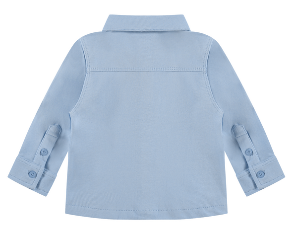 Babyface Jersey Hemd in Hellblau