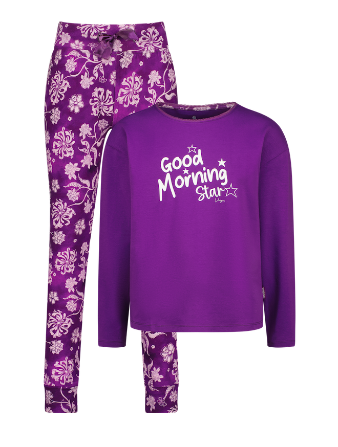 Vingino Pyjama Wayra Good Morning für Mädchen - Ultra Purple/Lila - SALE