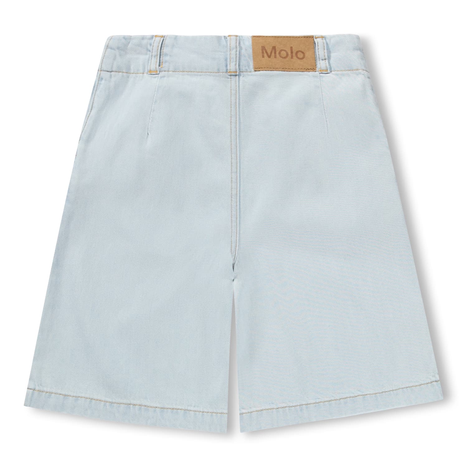 Molo Alikami Bleached Drapy Baggy Jeans Short Molo Alikami Bleached Drapy Baggy Jeans Short