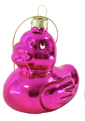 HOFF Interieur Weihnachtsschmuck - glasschmuck ducks - Ente in Hot Pink - 1 Stück HOFF Interieur Weihnachtsschmuck - glasschmuck ducks - Ente in Hot Pink - 1 Stück