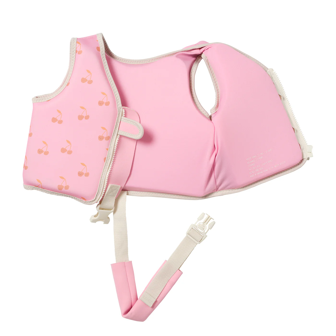 Sunnylife Schwimmweste Cotton Candy - Kirschen auf Pink Sunnylife Schwimmweste Cotton Candy - Kirschen auf Pink