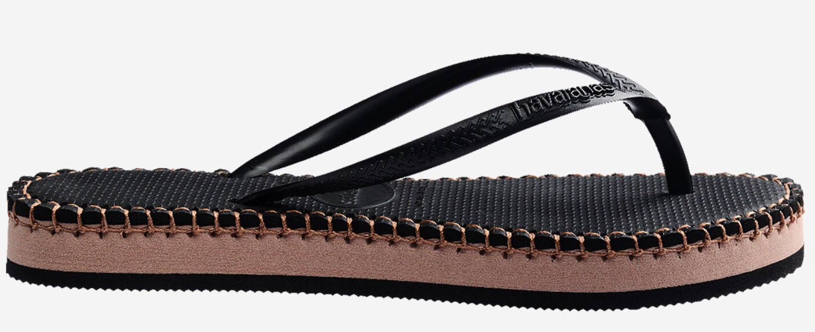 Havaianas Damen Flip Flops Flatform - Schwarz