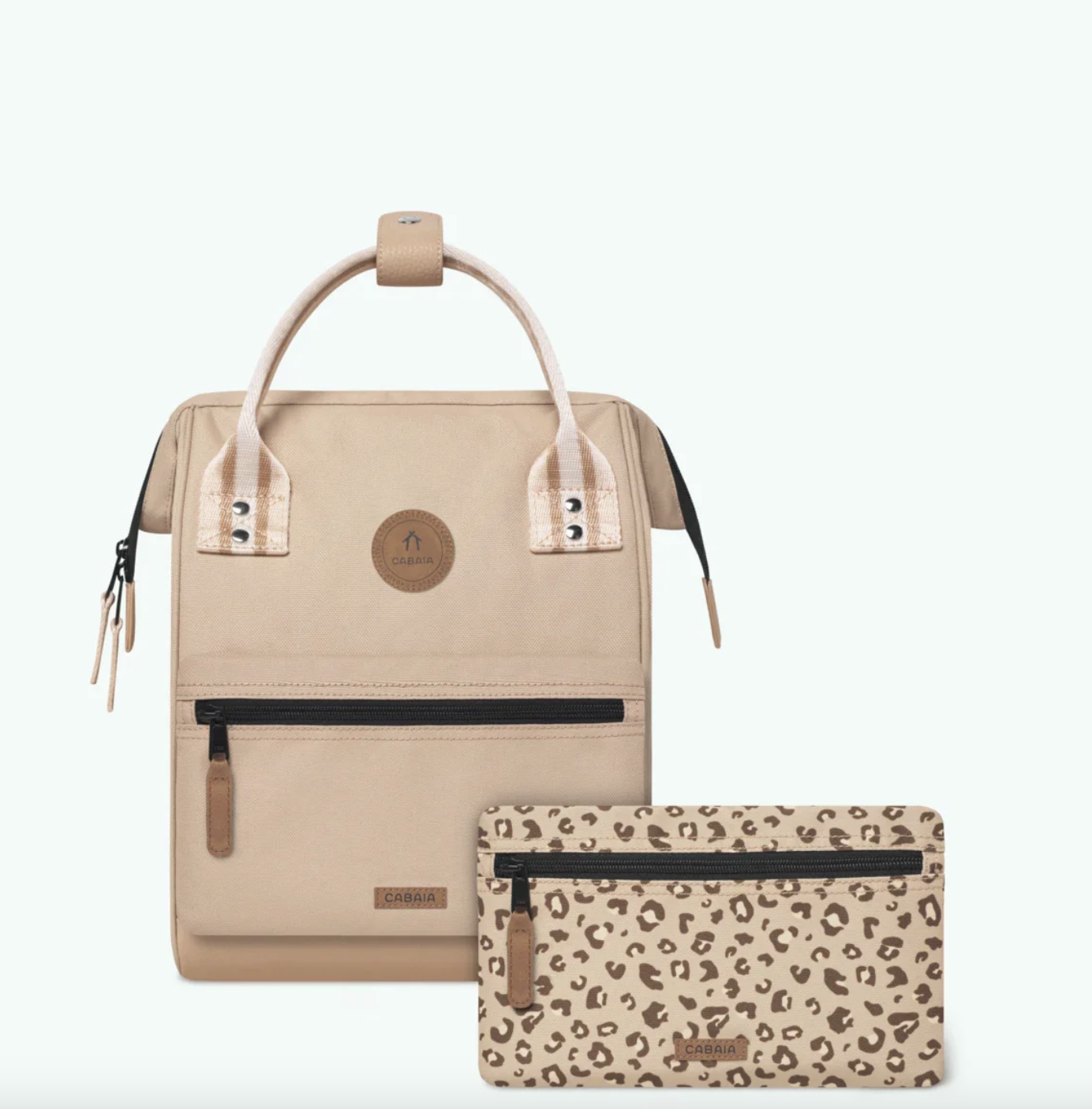 Cabaia Rucksack LOBITO Small mit Laptop-Fach - Beige