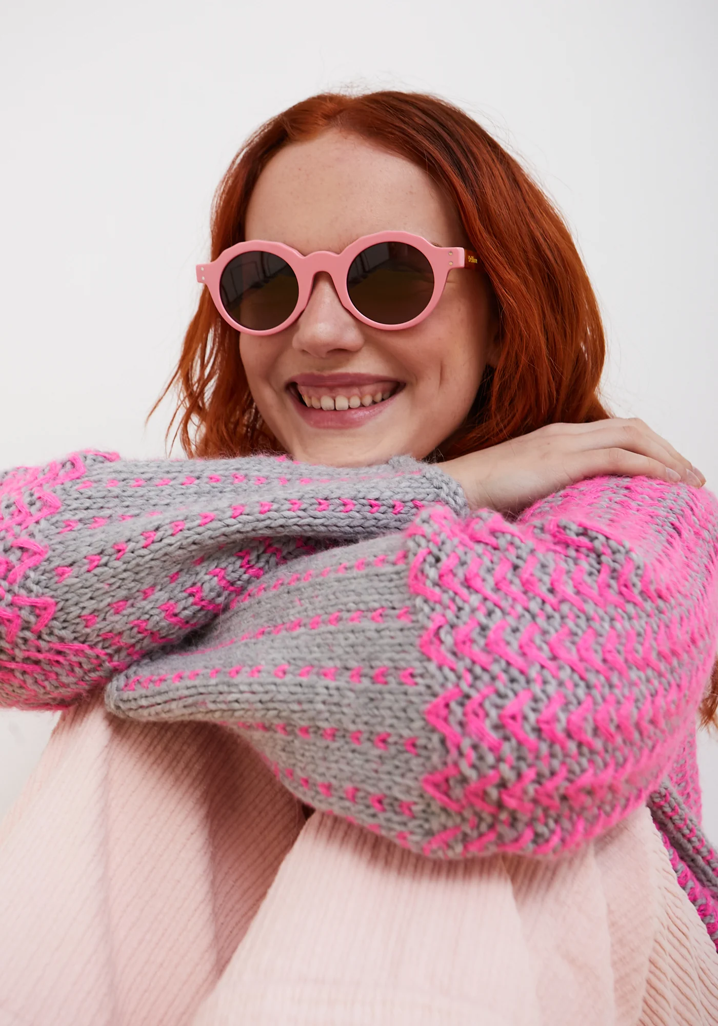 Dr Bloom Prime Pullover - Strickpulli in in Pink