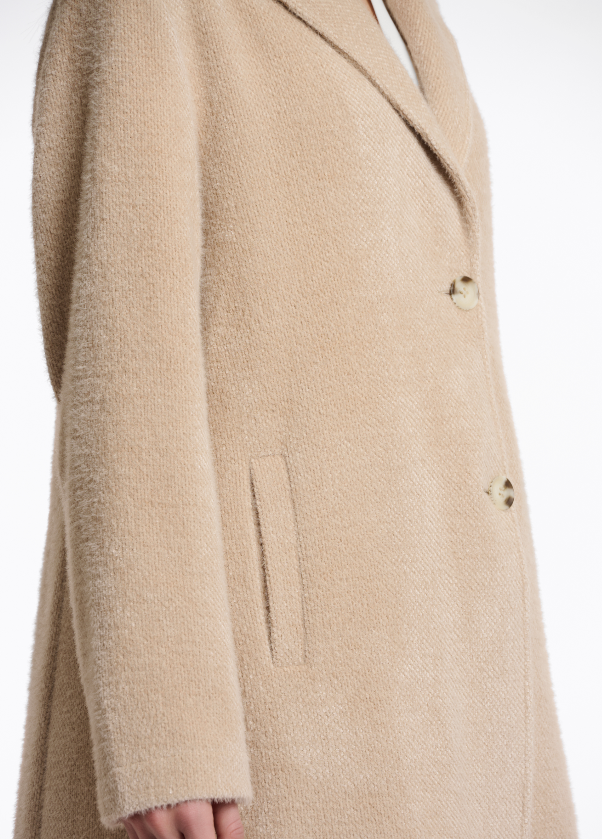 Rino & Pelle Sjors Damen Mantel in Hafer 