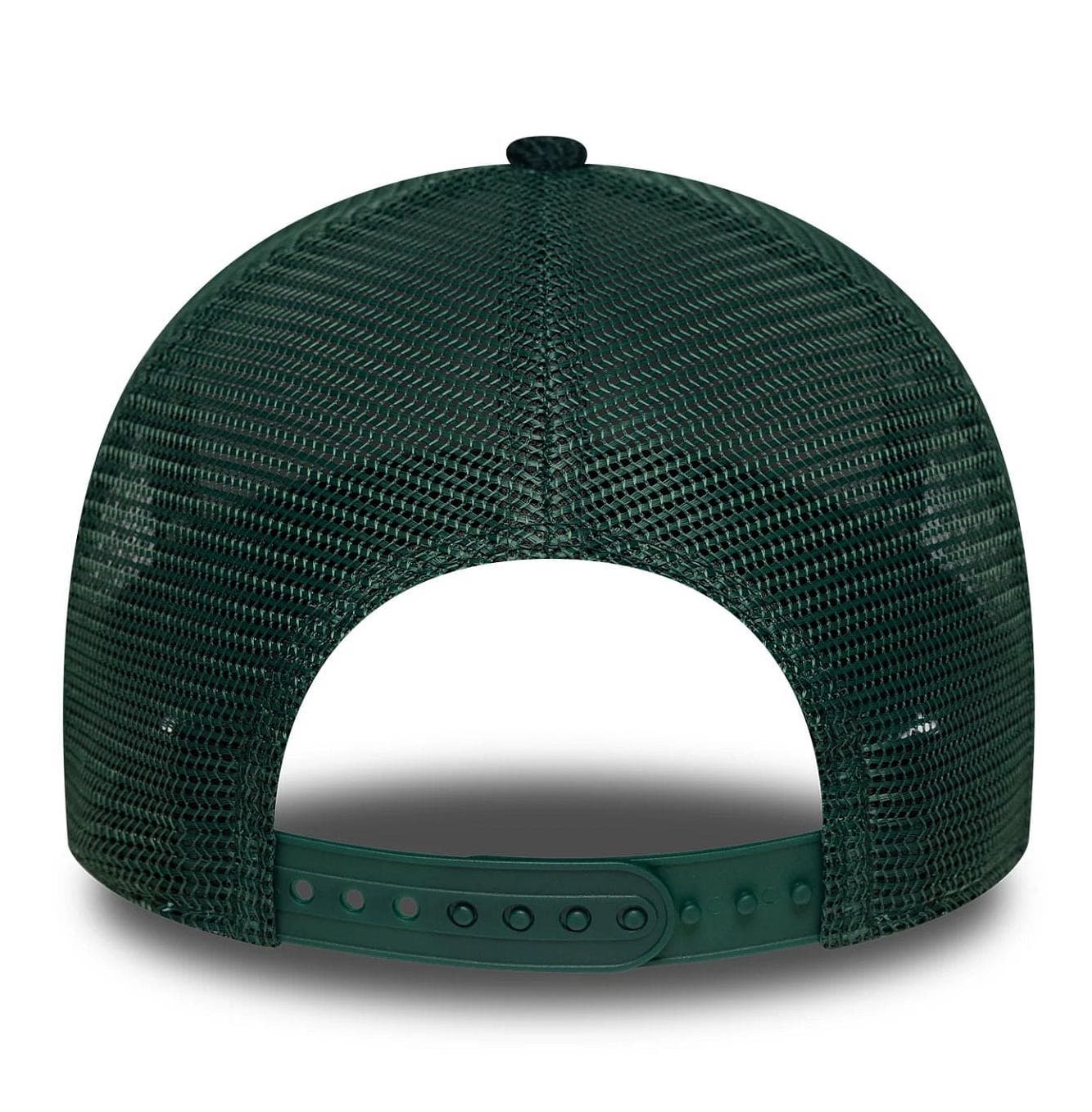 New Era Dunkelgrüne New York Yankees MLB Cord 9FORTY A-Frame Trucker Cap - Kord in Grün New Era Dunkelgrüne New York Yankees MLB Cord 9FORTY A-Frame Trucker Cap - Kord in Grün