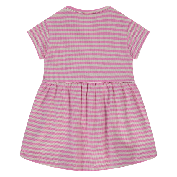 Babyface Kurzarm Baumwolle Jersey Kleid Candy Gestreift Babyface Kurzarm Baumwolle Jersey Kleid Candy Gestreift