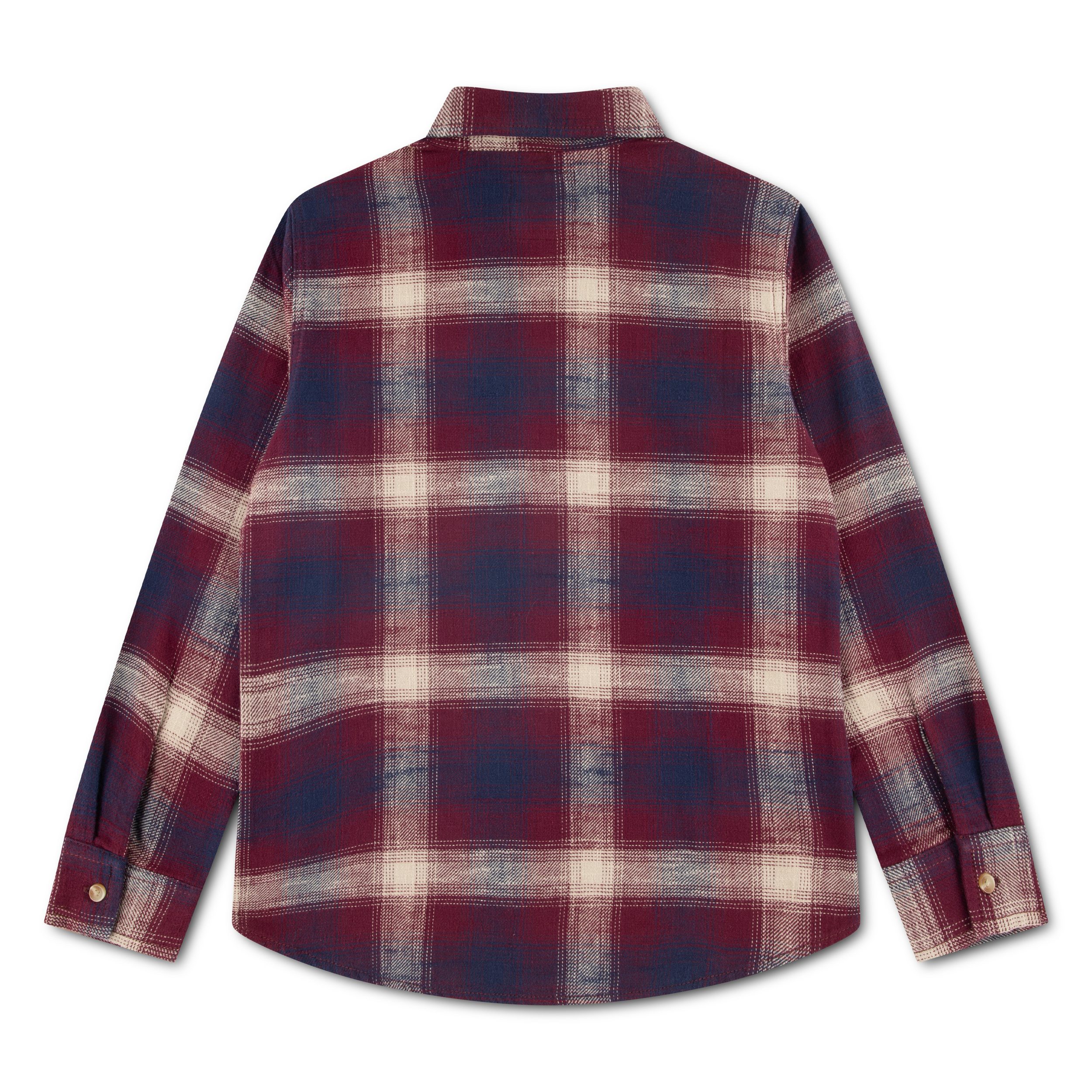 Levis Karohemd LVB Shadow Plaid Shirt - Rot & Blau Flannelhemd