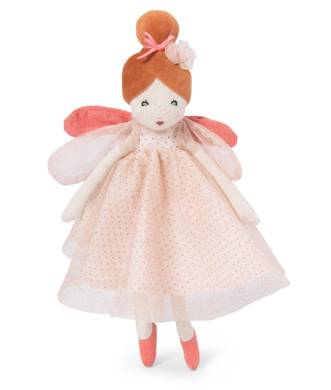 Moulin Roty Stoff Feen Puppen - Rosa, Blau oder Gold