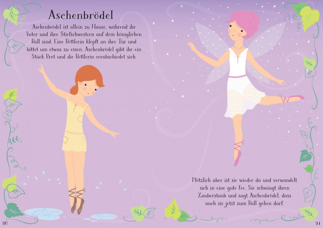 Usborne Stickerbuch Bella, die Kleine Ballerina 