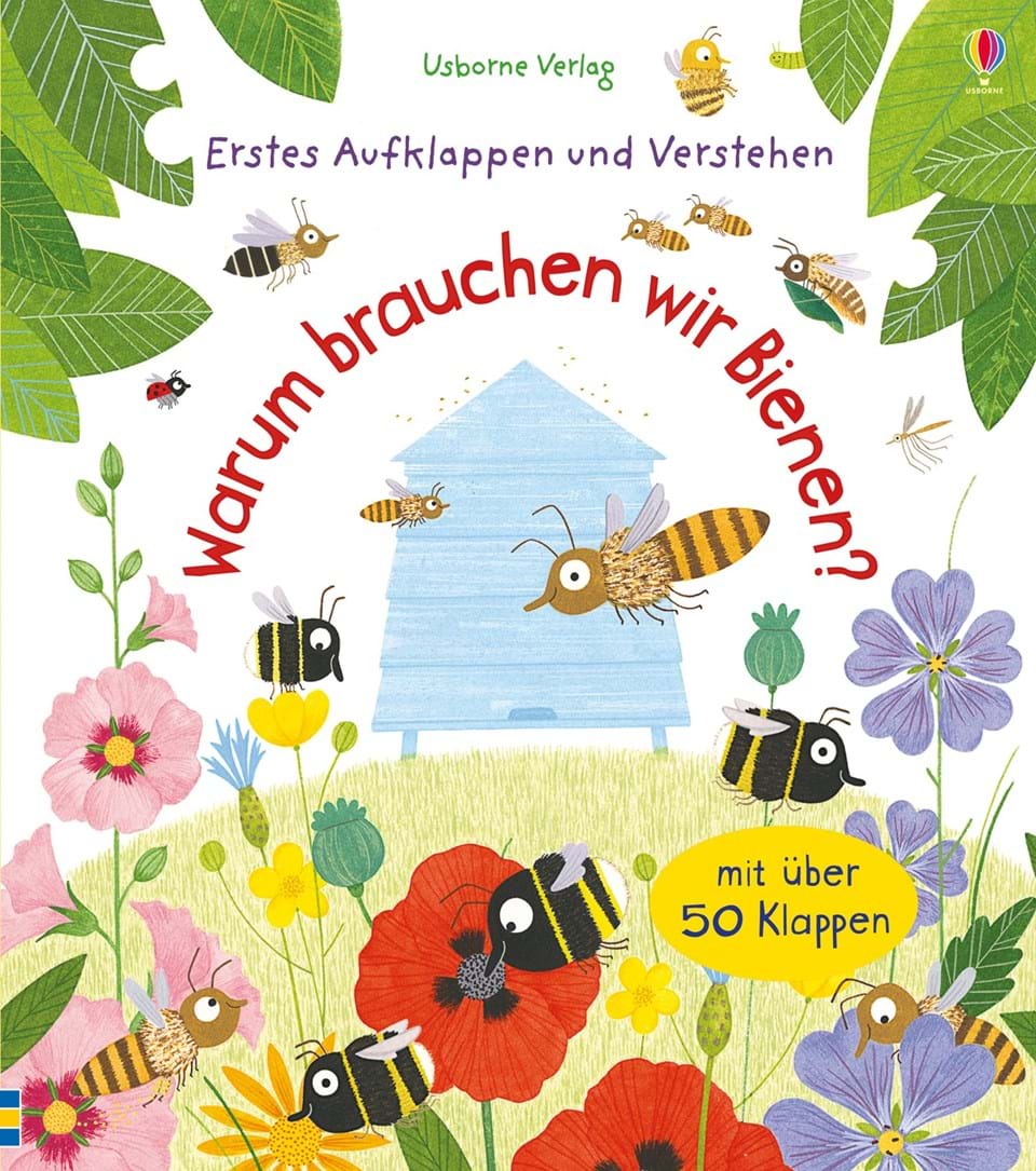Usborne Buch Aufklappen & Verstehen: Warum brauchen wir Bienen?