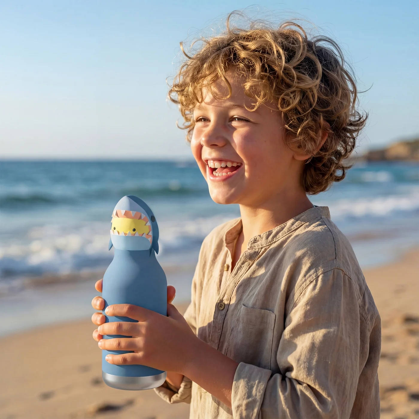 Asobu Bestie Trinkflasche - Hurley Shark - Haifisch