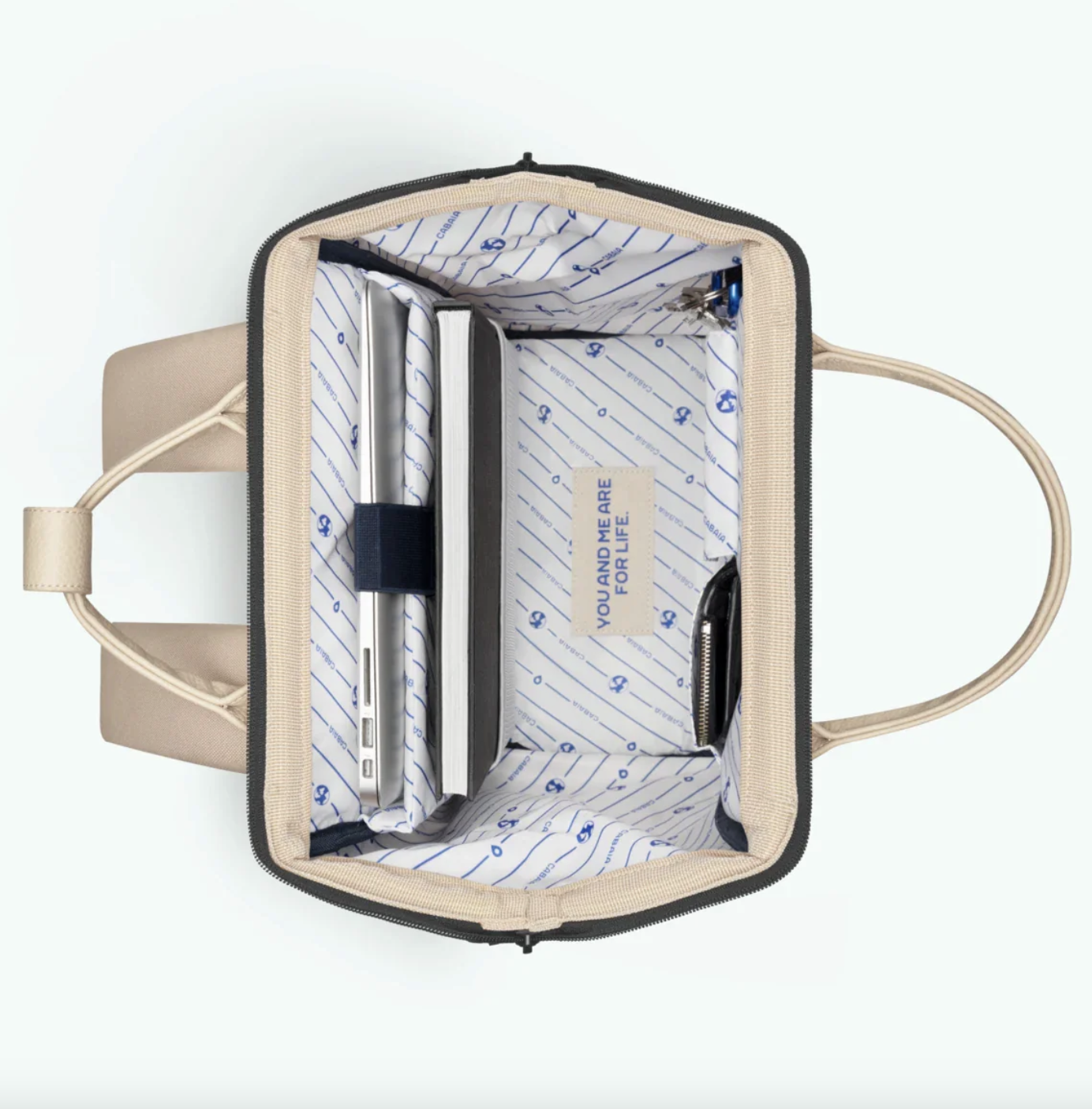 Cabaia ADVENTURER Rucksack Medium Arcachon - Beige