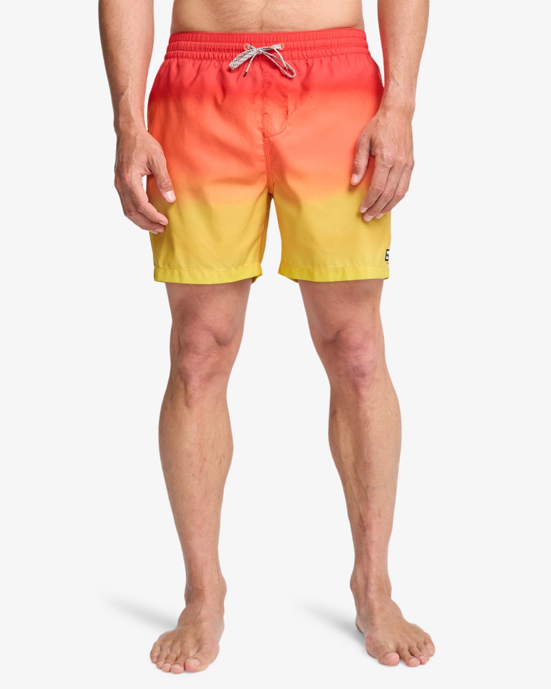 Billabong All Day Fade 16" - Layback Schwimmshorts für Männer - Retro Yellow Sunset Billabong All Day Fade 16" - Layback Schwimmshorts für Männer - Retro Yellow Sunset