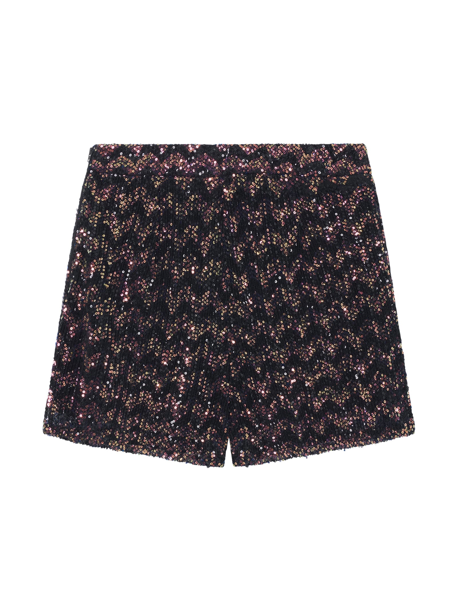 Mademoiselle YéYé Twinkle Twist Shorts mit Pailletten - Schwarz - SALE
