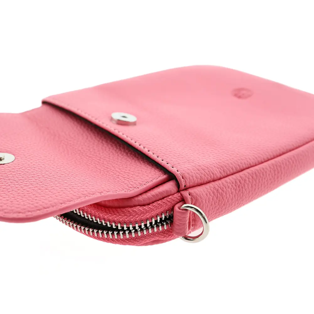 LOT83 Handytasche Liva in Candy Pink mit Bunten Schulterband