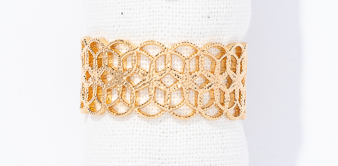 Lumisha Marlis Ring - Gold Kreise