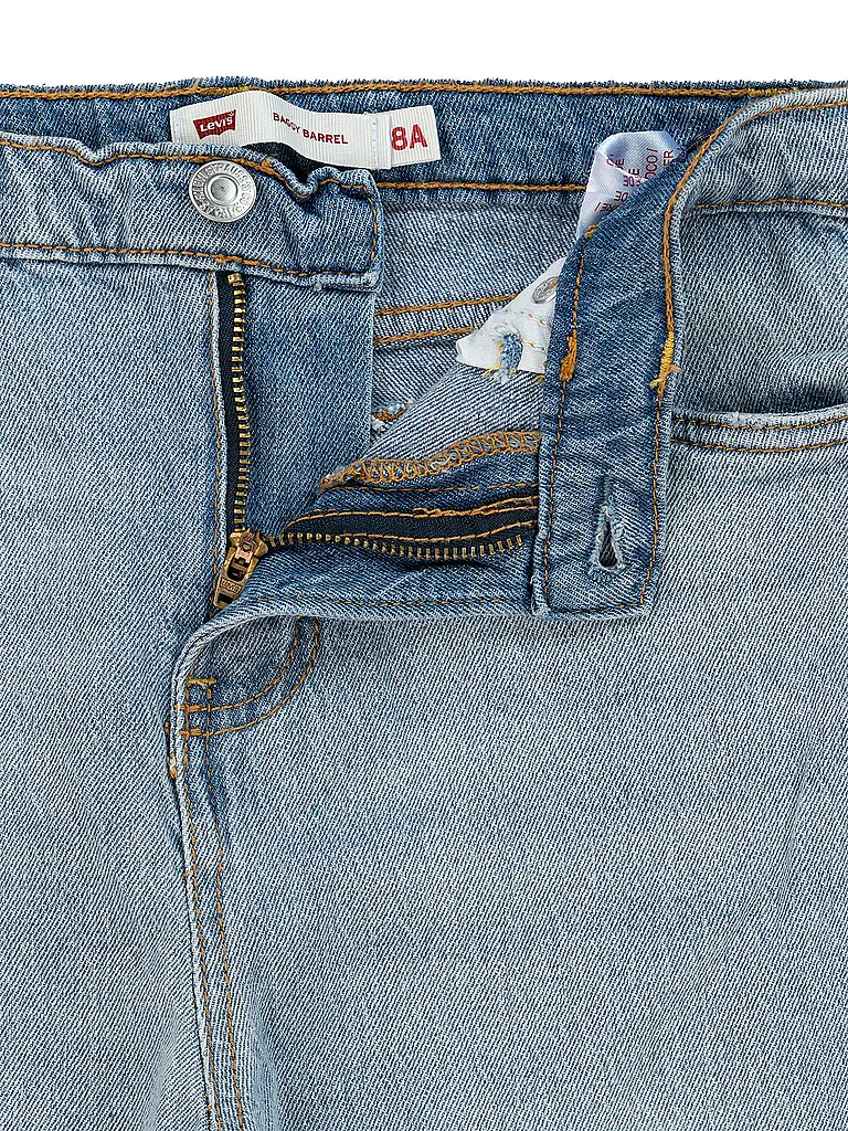 Levi's Teenager Baggy Barrel Jeans mit Stretch in Hellblau - Let's Share